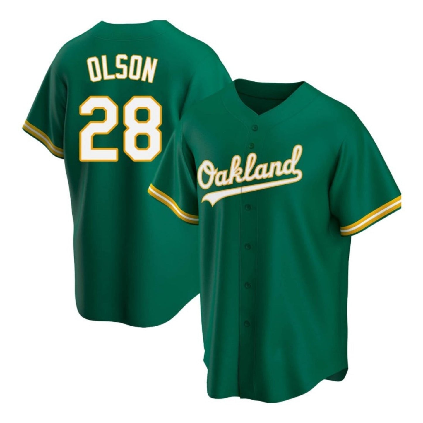 Baseball Matt Olson Oakland Athletics 28 Jersey