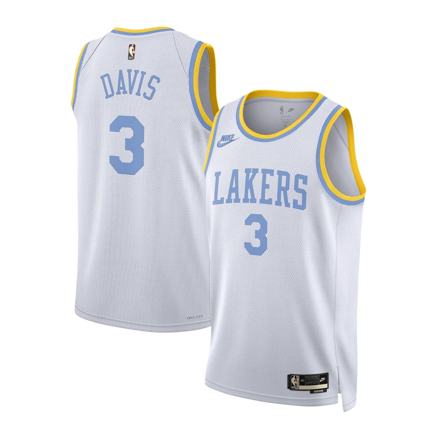 Basketball Anthony Davis Los Angeles Lakers 3 jersey