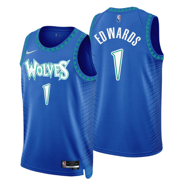 Basketball Anthony Edwards Minnesota Timberwolves 1 Jersey