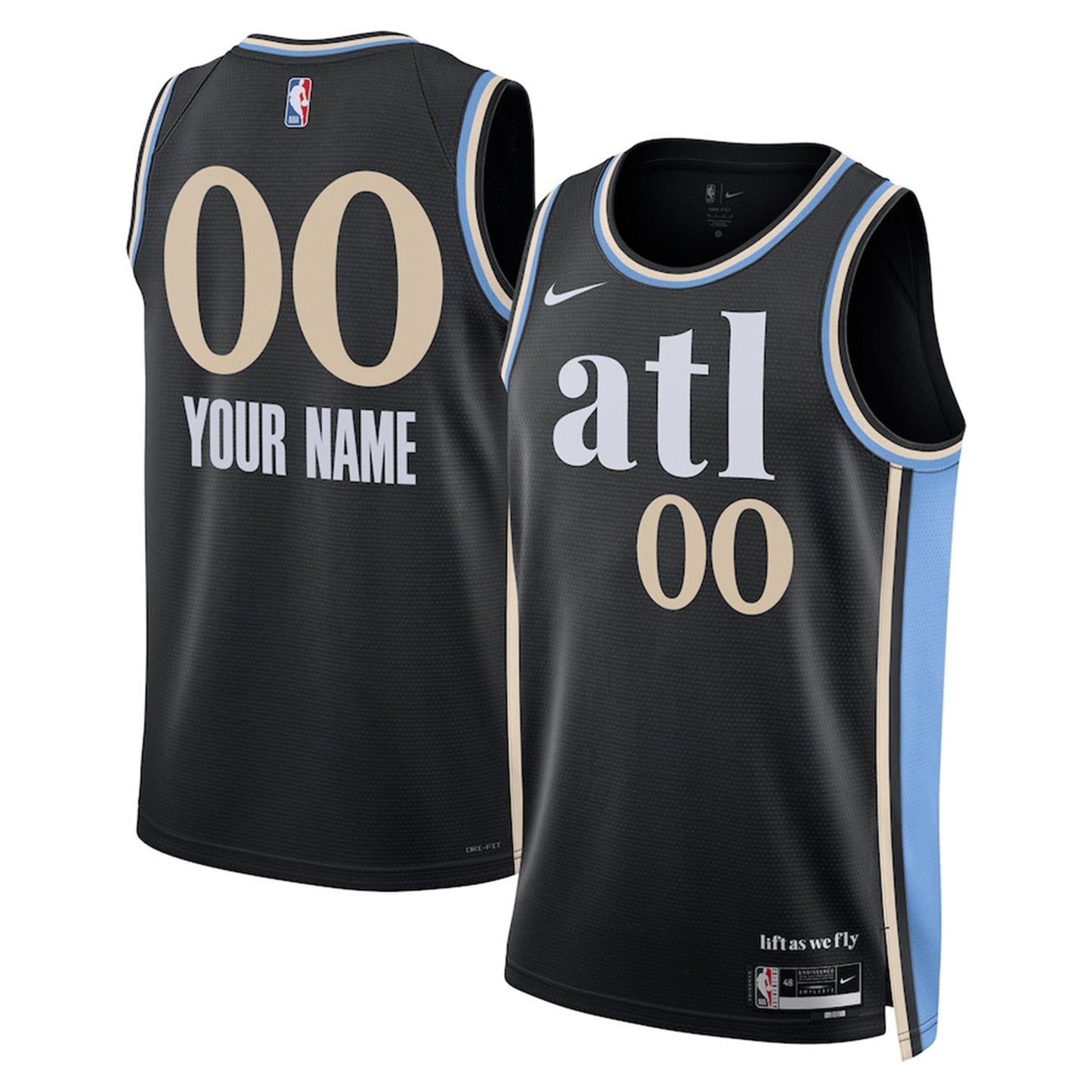 Basketball Atlanta Hawks Blank Custom Jersey