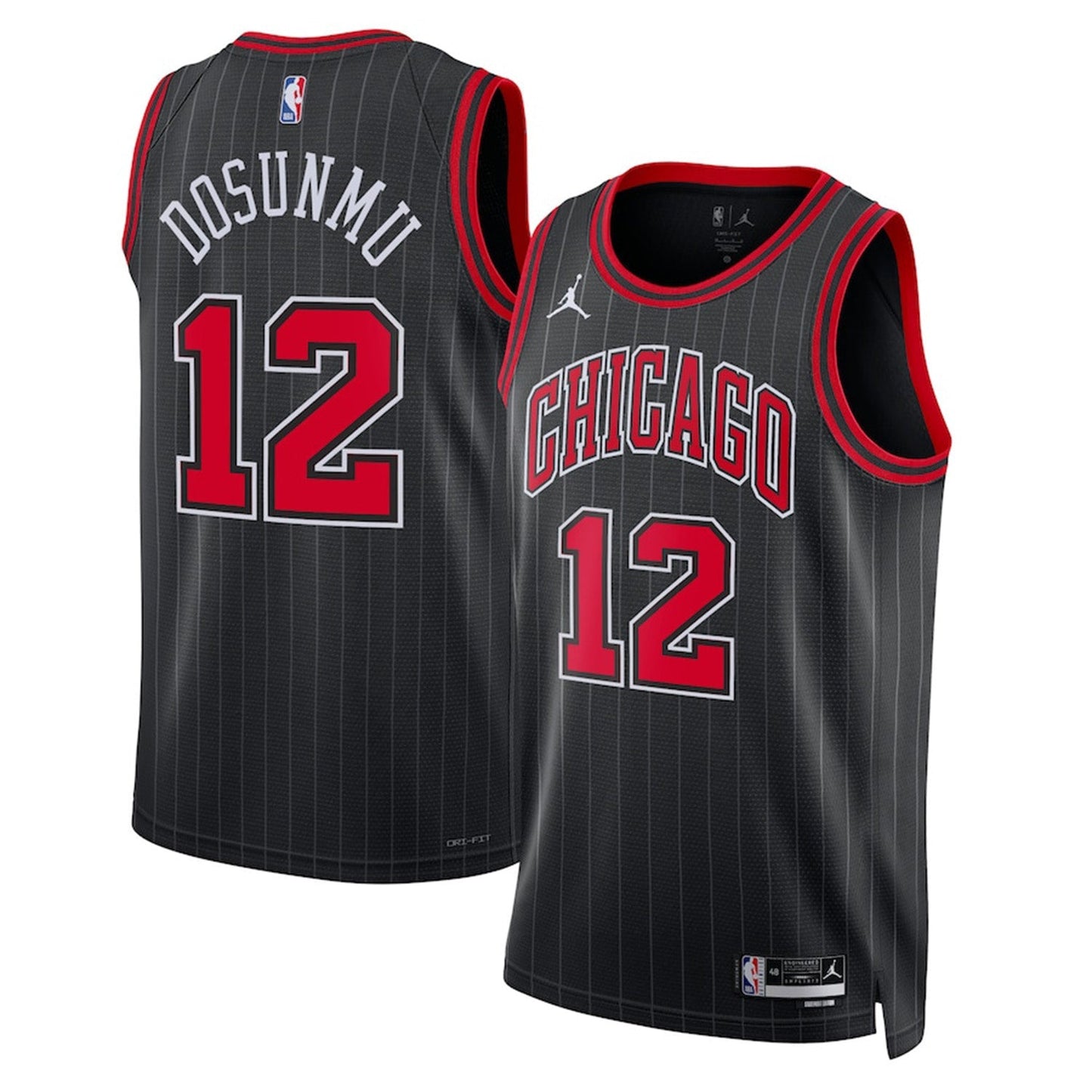 Basketball Ayo Dosunmu Chicago Bulls 12 Jersey