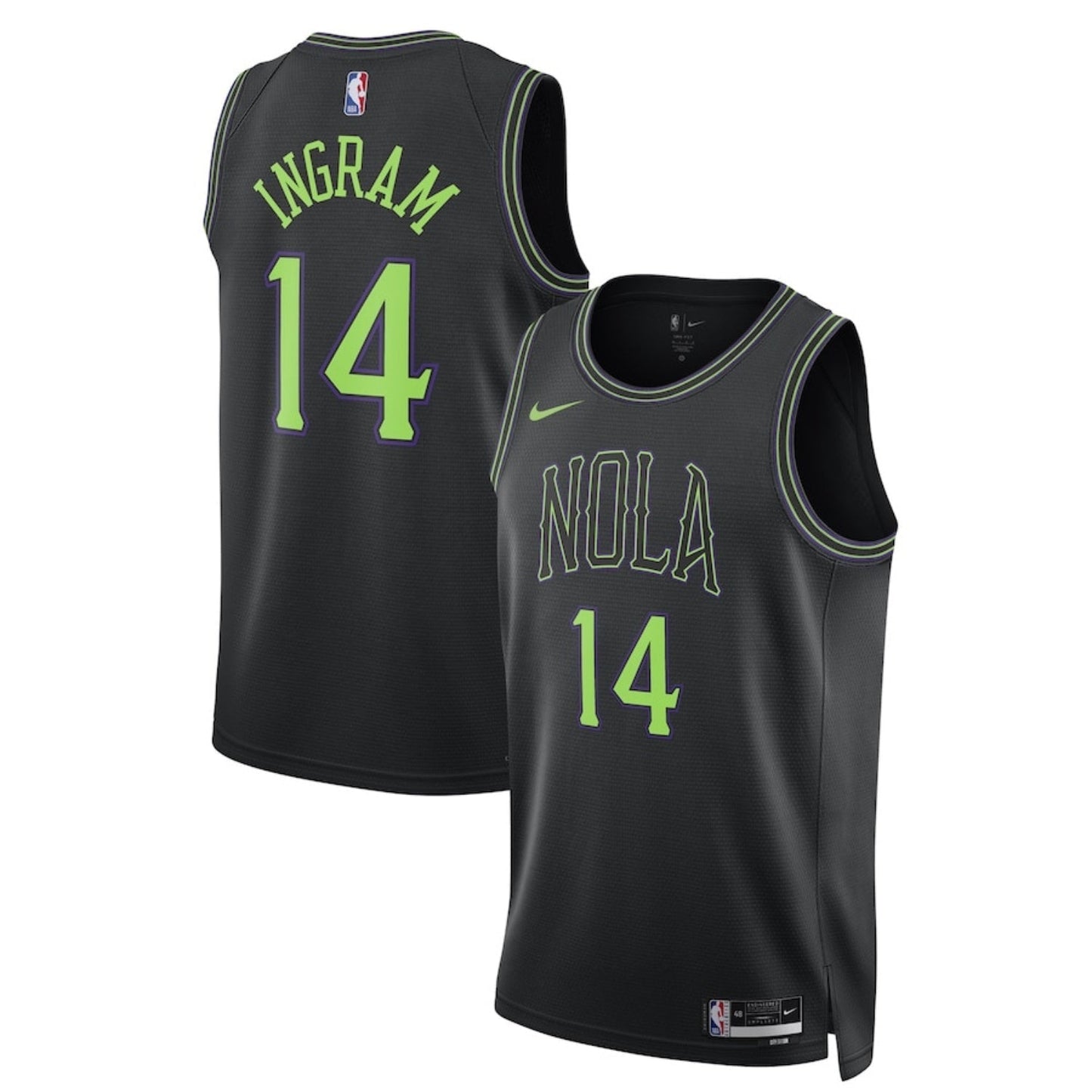 Brandon Ingram New Orleans Pelicans 14 Jersey