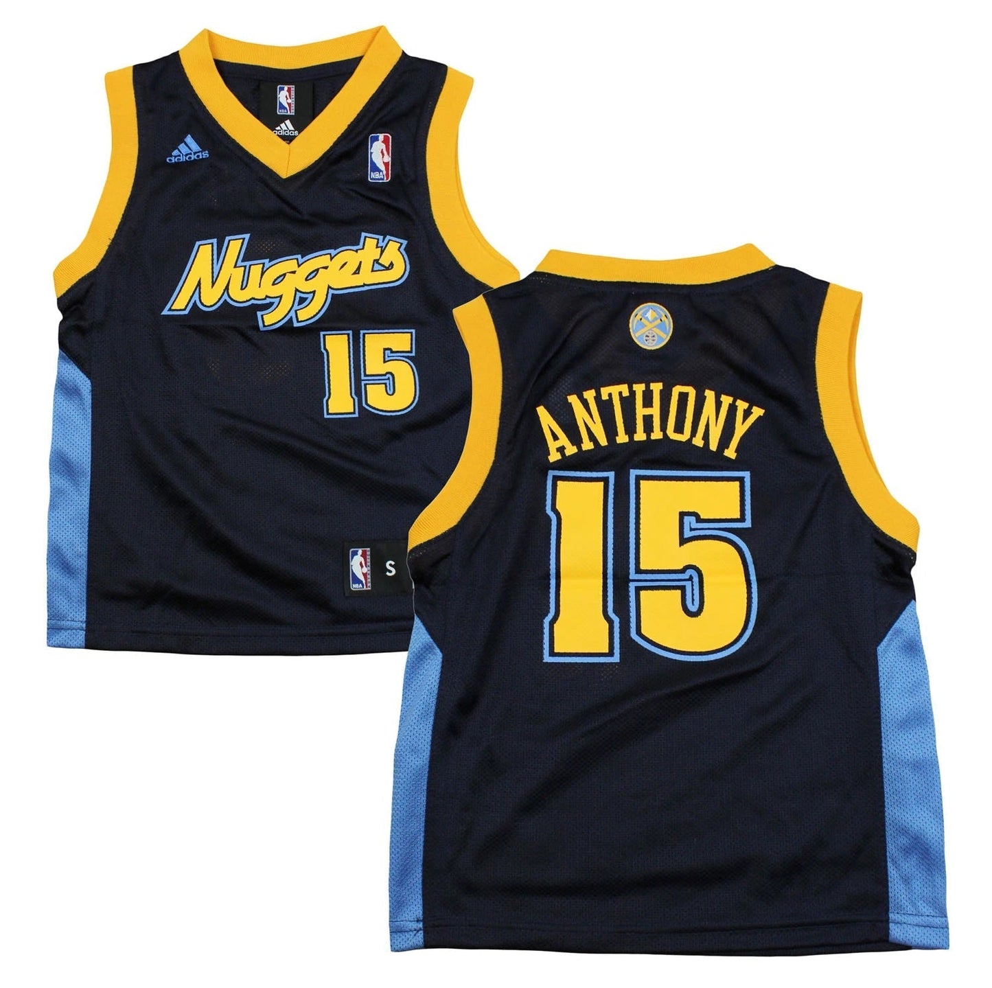 Basketball Carmelo Anthony Denver Nuggets 15 Jersey