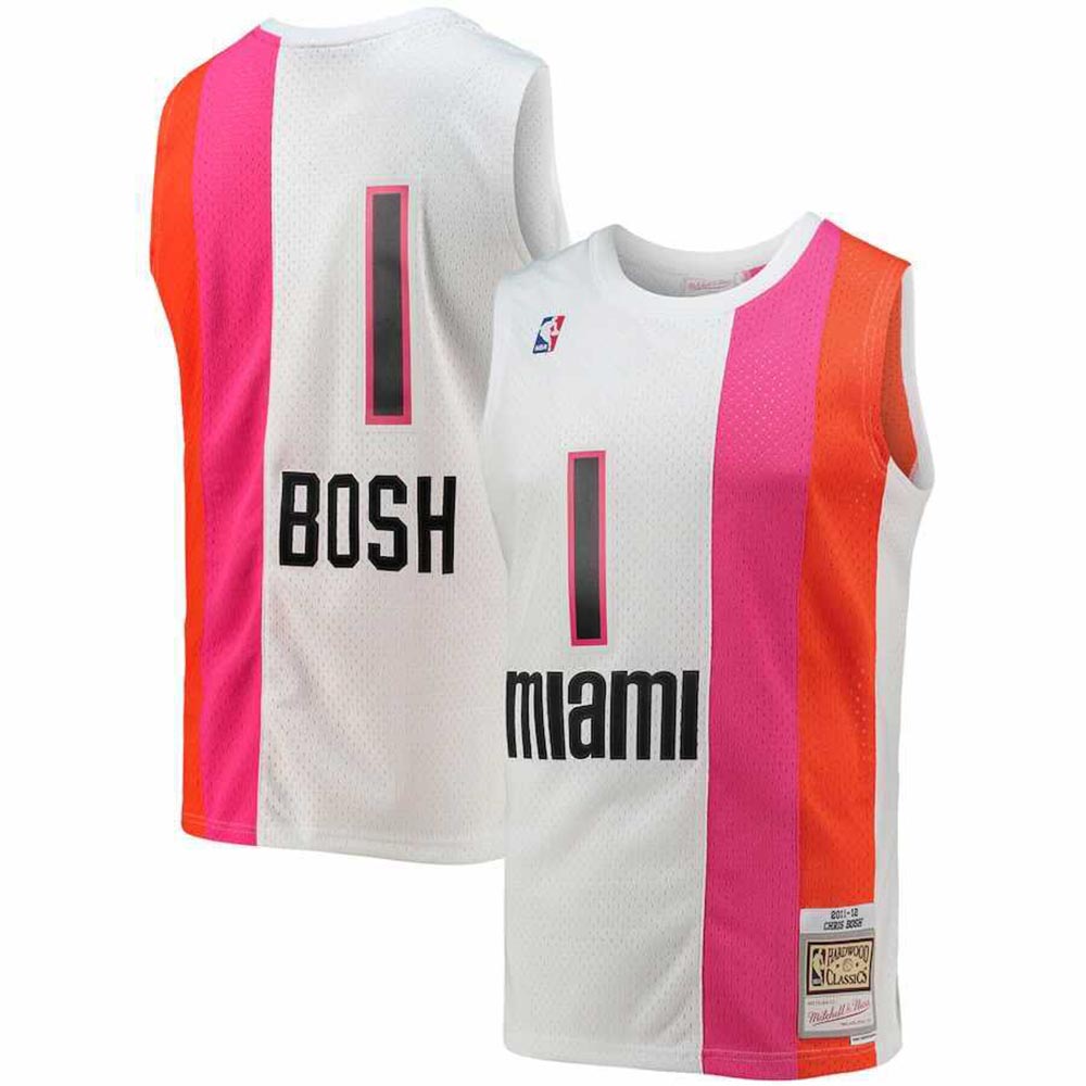 Basketball Chris Bosh Miami Heat 1 Jersey