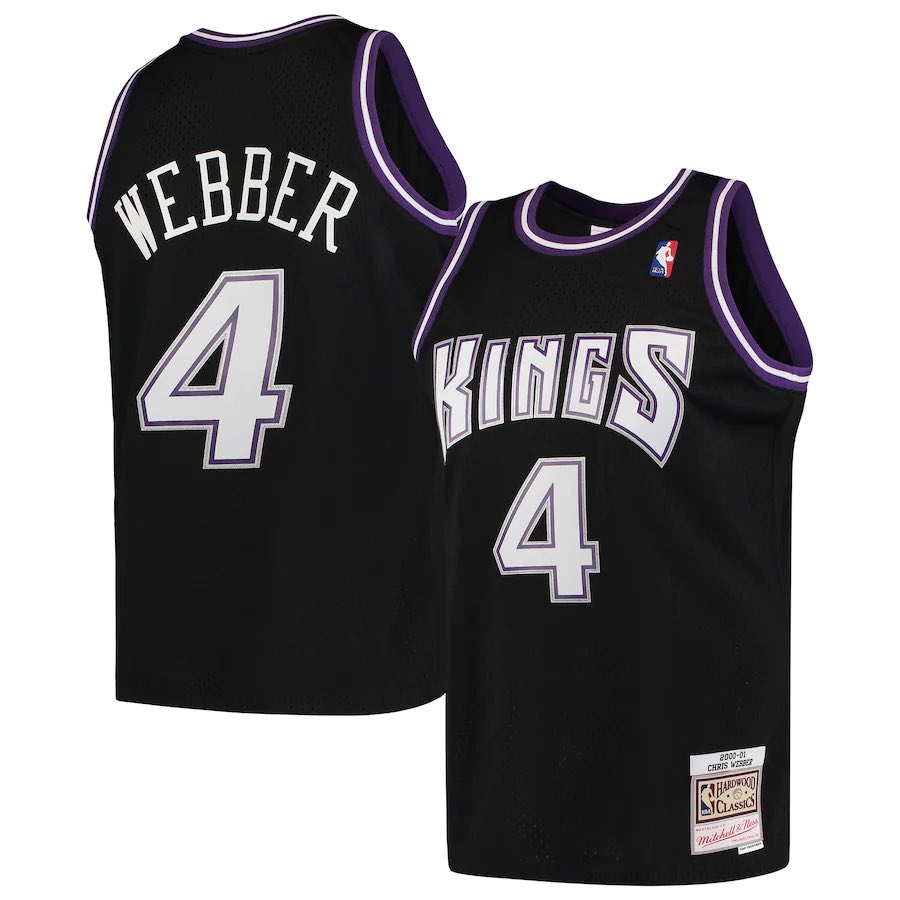 Basketball Chris Webber Sacramento Kings 4 Jersey