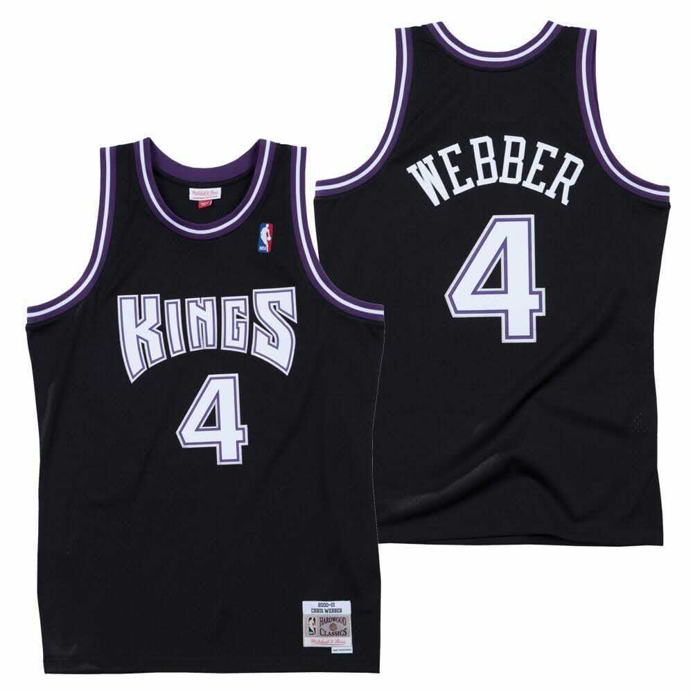 Chris Weber Sacramento Kings 4 Jersey