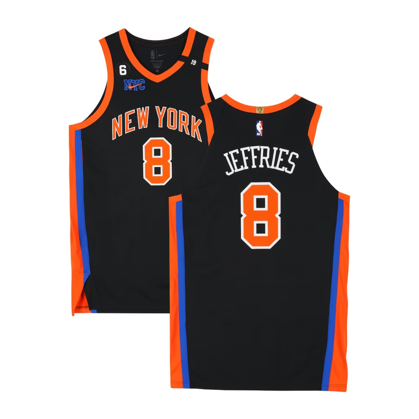 Basketball Daquan Jeffries New York Knicks 8 Jersey