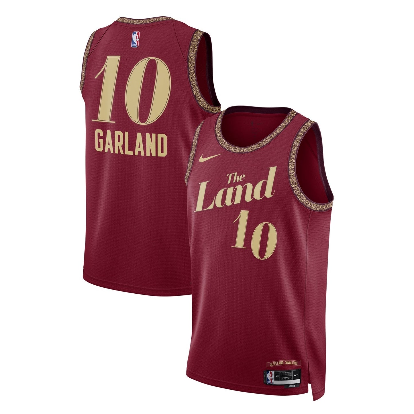 Basketball Darius Garland Cleveland Cavaliers 10 Jersey