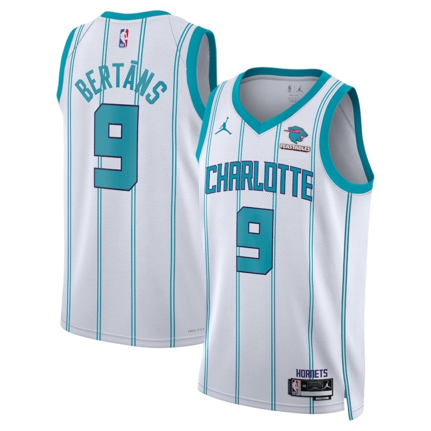 Basketball Davis Bertans Charlotte Hornets 9 Jersey