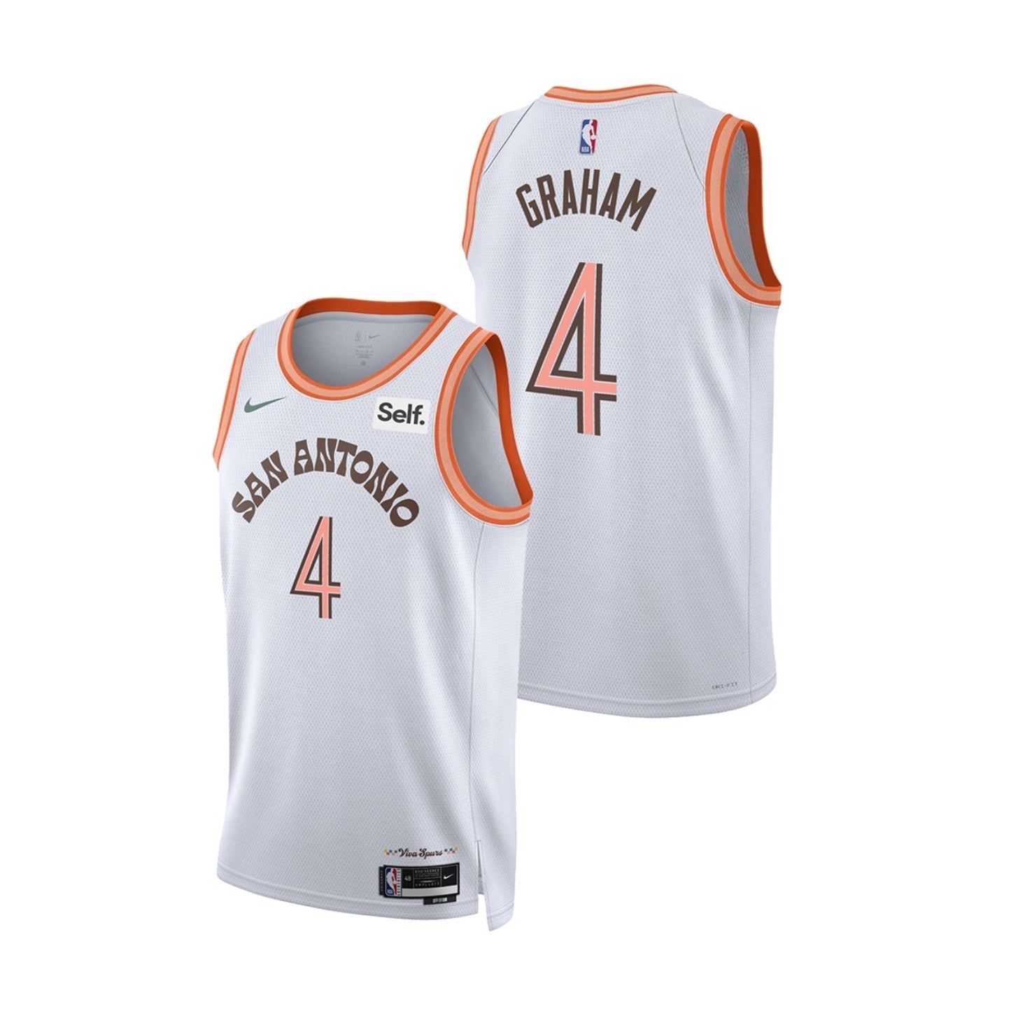 Devonte Graham San Antonio Spurs 4 Jersey