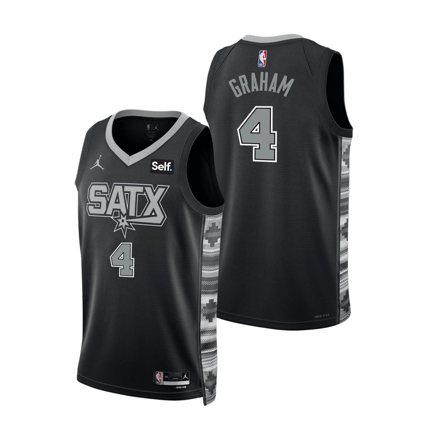 Basketball Devonte Graham San Antonio Spurs 4 Jersey