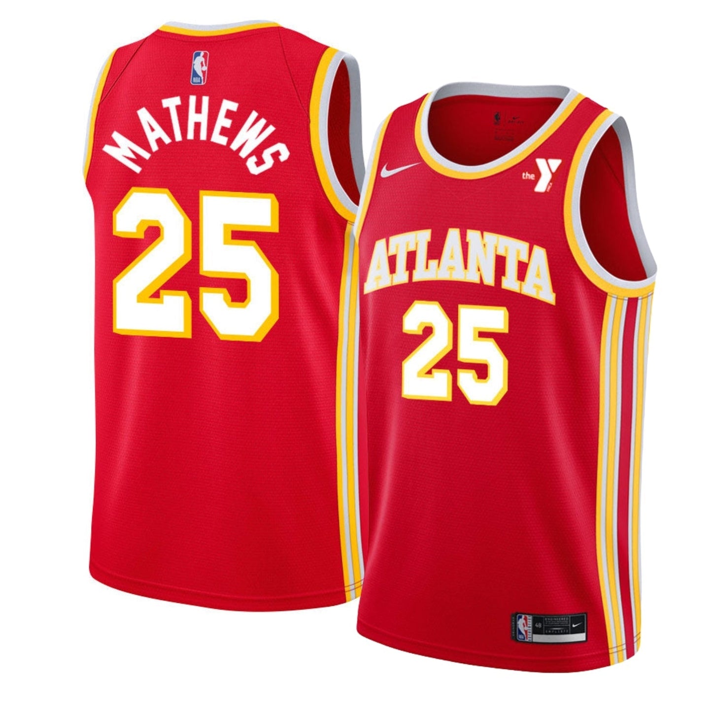 Basketball Garrison Mathews Atlanta Hawks 25 Jersey