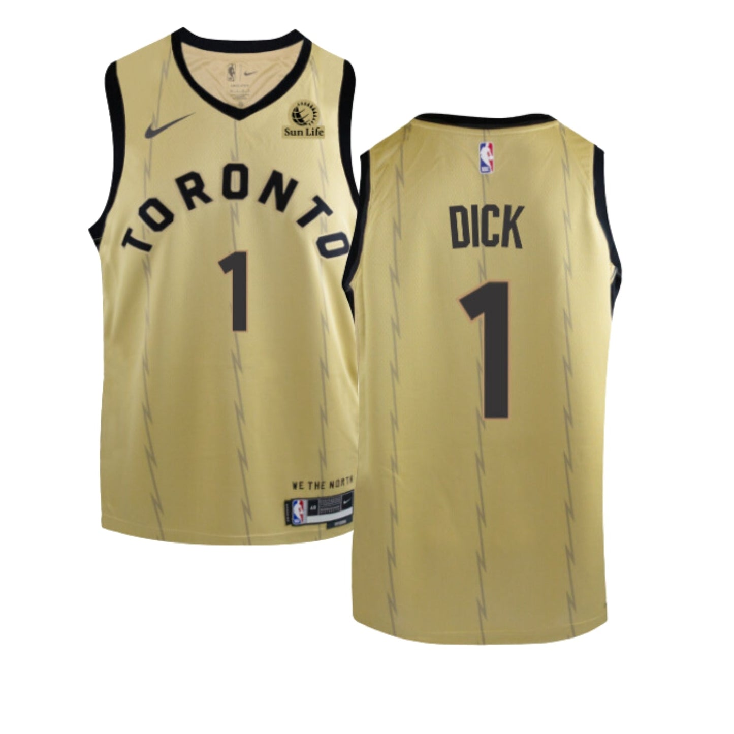 Basketball Gradey Dick Toronto Raptors 1 Jersey