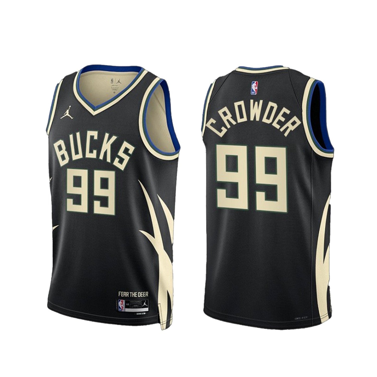 Jae Crowder Milwaukee Bucks 99 Jersey