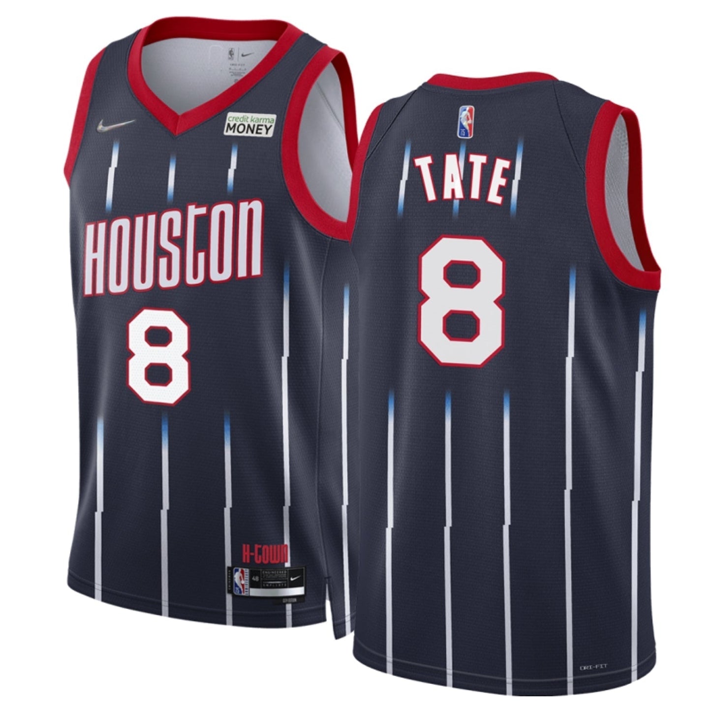 Jae'sean Tate Houston Rockets 8 Jersey