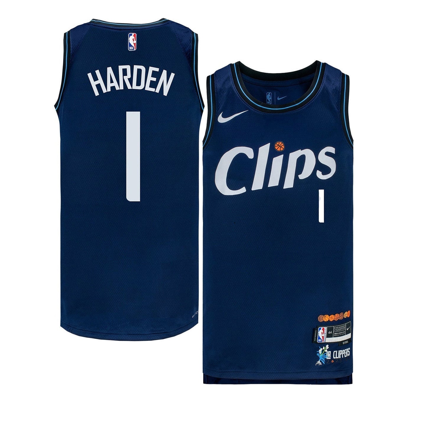 James Harden Los Angeles Clippers 1 Jersey
