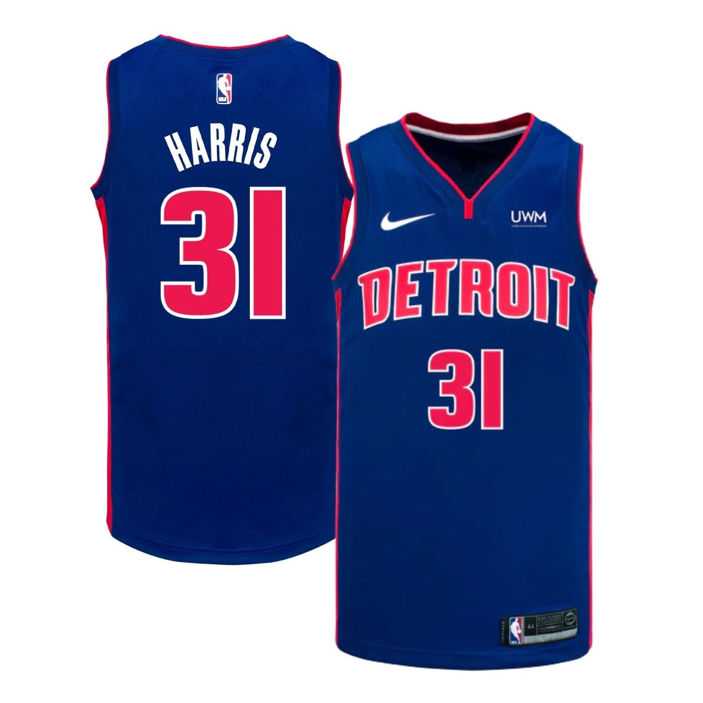 Basketball Joe Harris Detroit Pistons 31 Jersey
