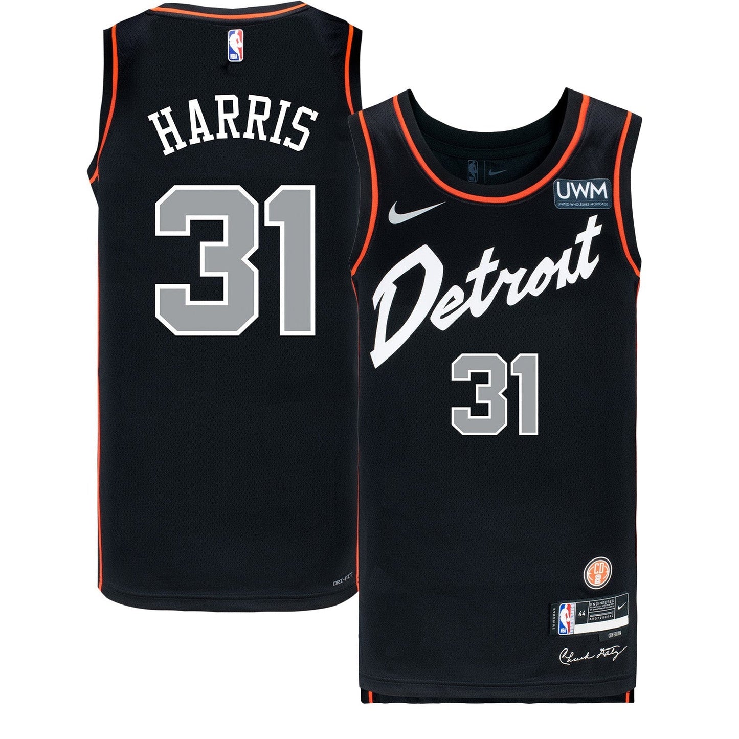 Basketball Joe Harris Detroit Pistons 31 Jersey