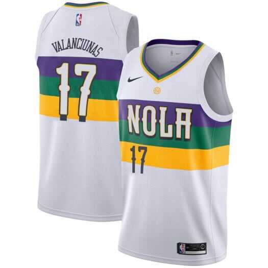 Basketball Jonas Valanciunas New Orleans Pelicans 17 Jersey
