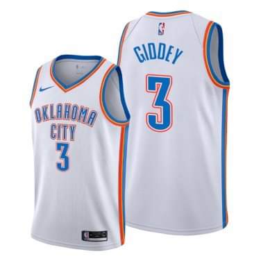 Basketball Josh Giddey Oklahoma Thunder 3 Jersey