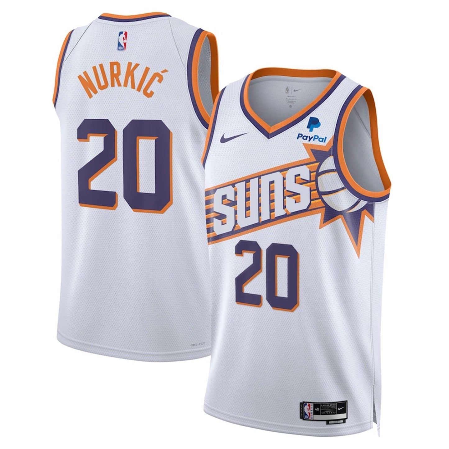 Jusuf Nurkic Phoenix Suns 20 Jersey