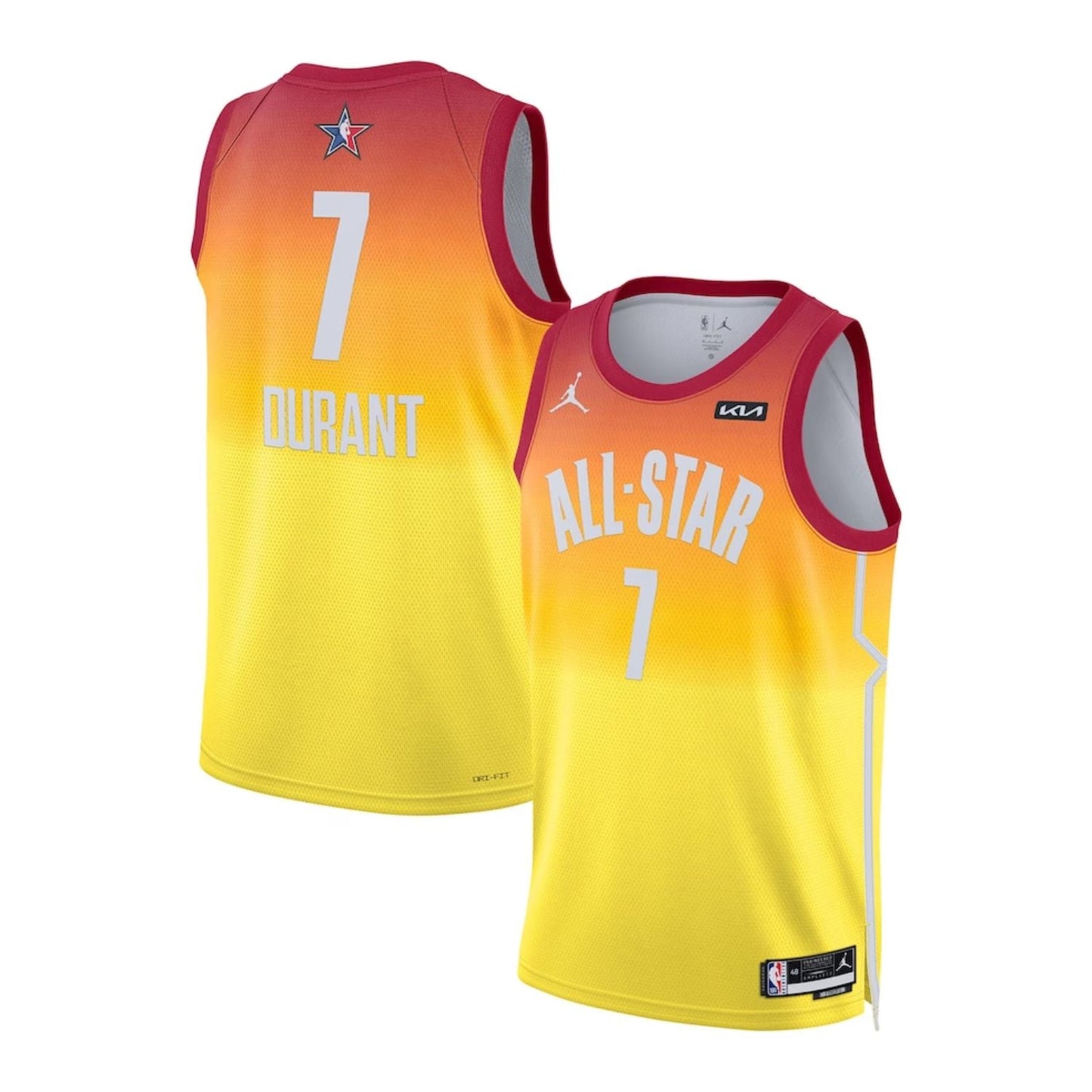 Basketball Kevin Durant All Star 7 Jersey