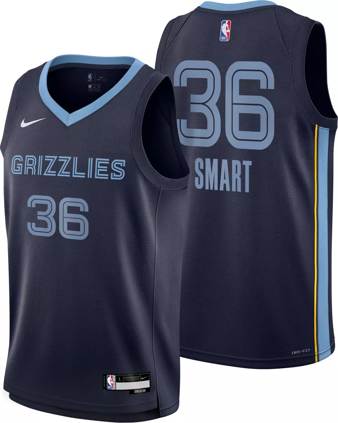 Basketball Marcus Smart Memphis Grizzlies 36 Jersey