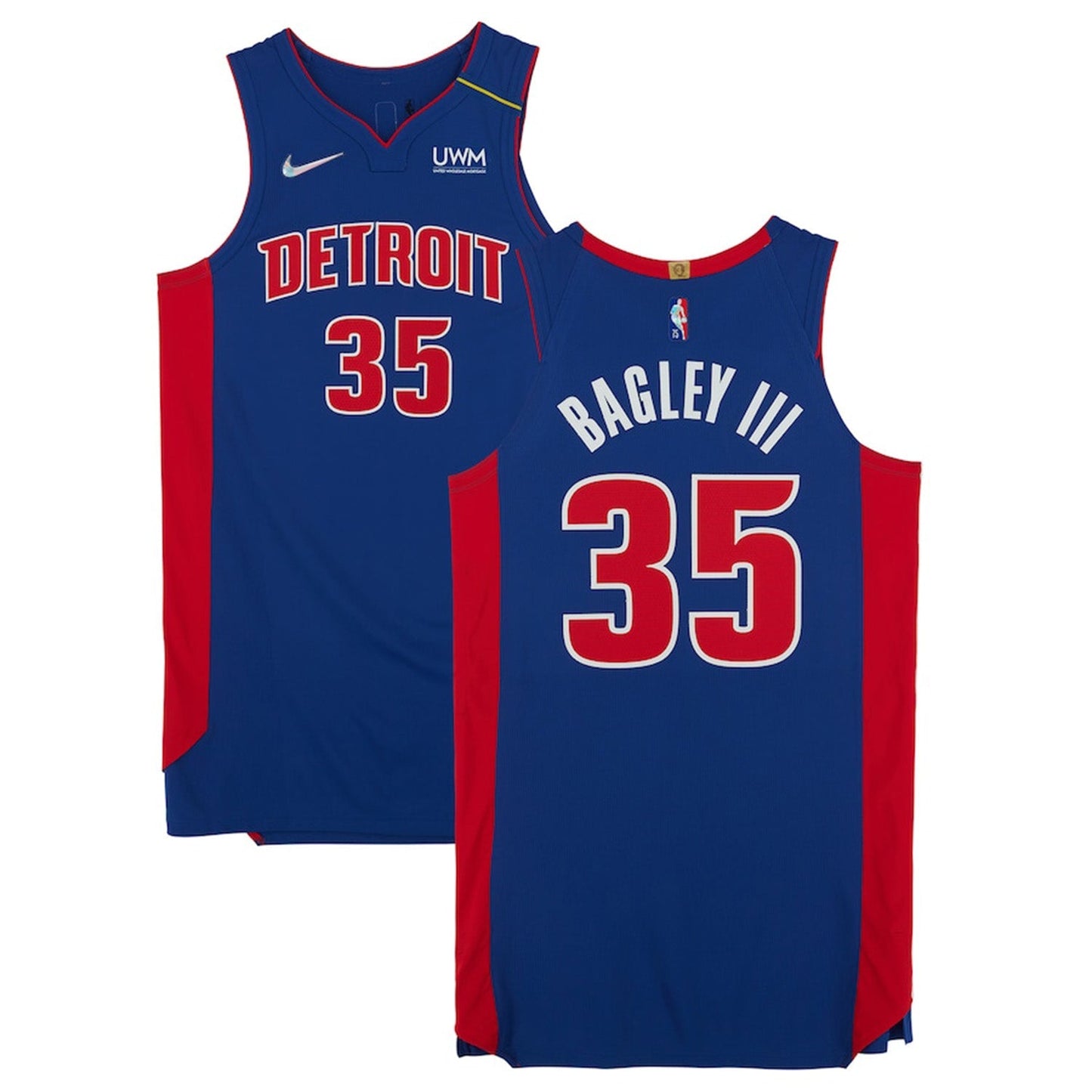 Basketball Marvin Bagley III Detroit Pistons 35 Jersey