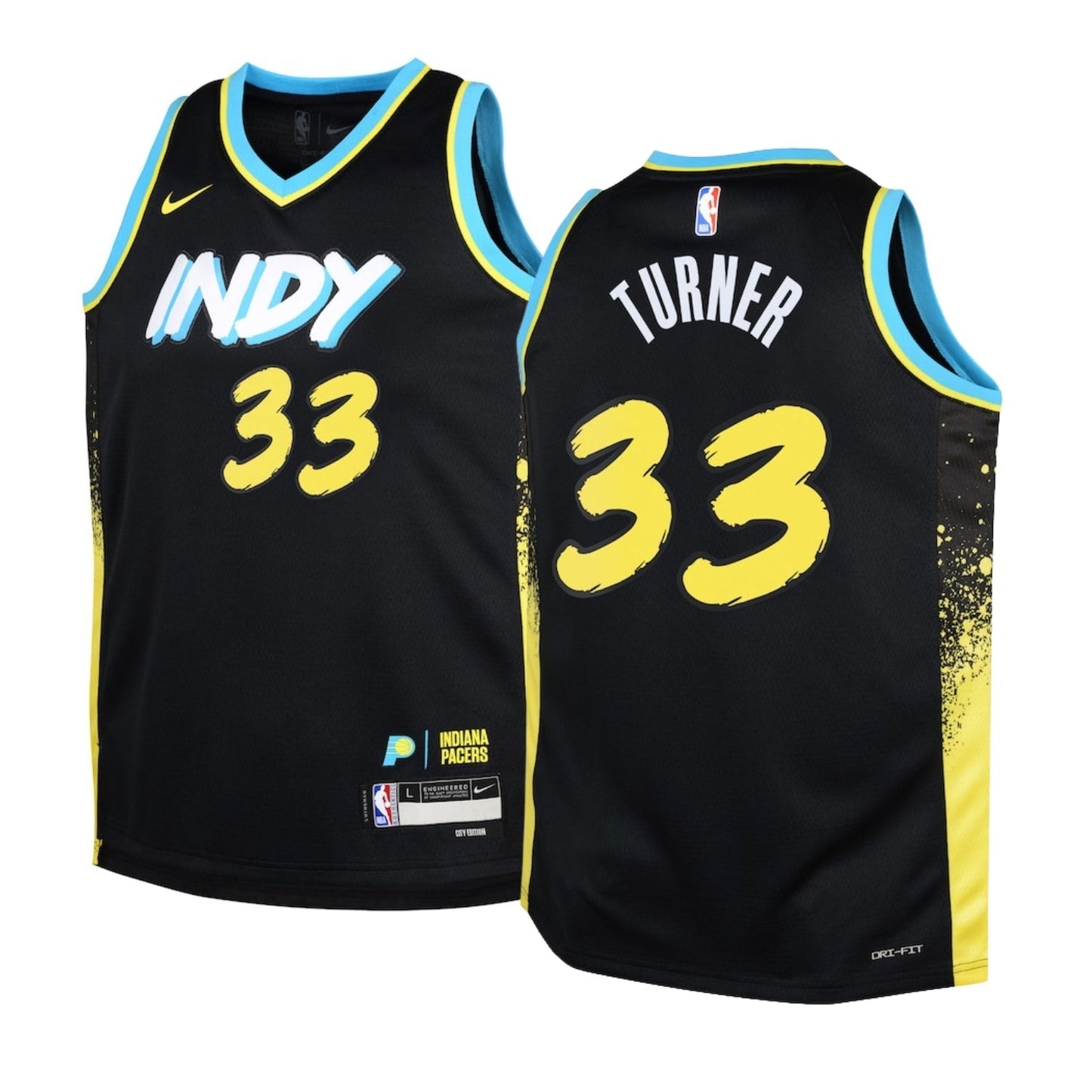Basketball Myles Turner Indiana Pacers 33 Jersey