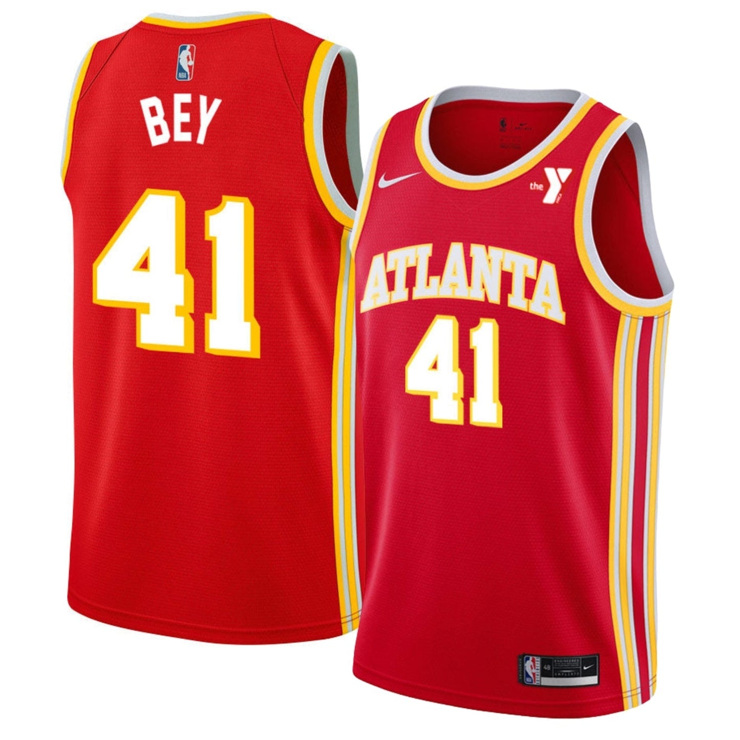 Basketball Saddiq Bey Atlanta Hawks 41 Jersey