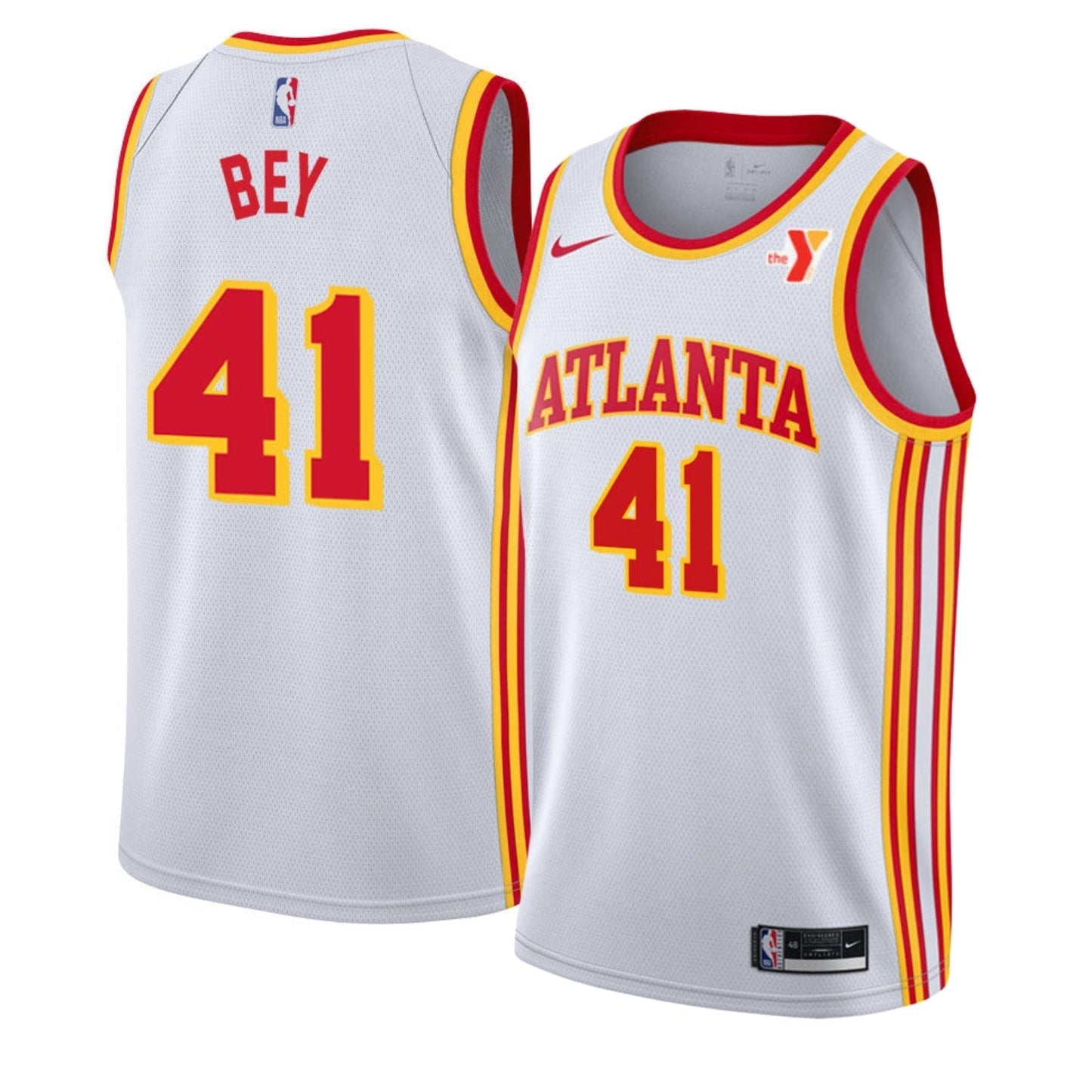 Basketball Saddiq Bey Atlanta Hawks 41 Jersey