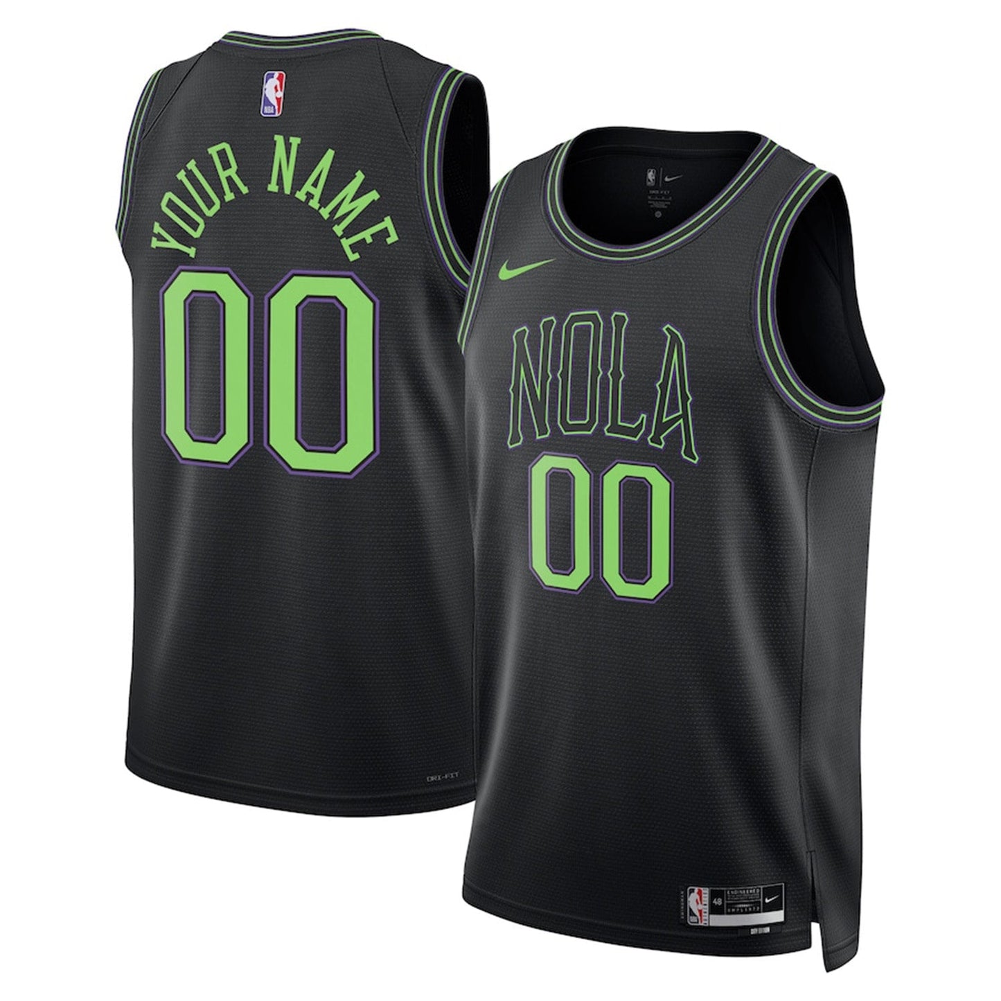Basketball San Antonio Spurs Blank Custom Jersey