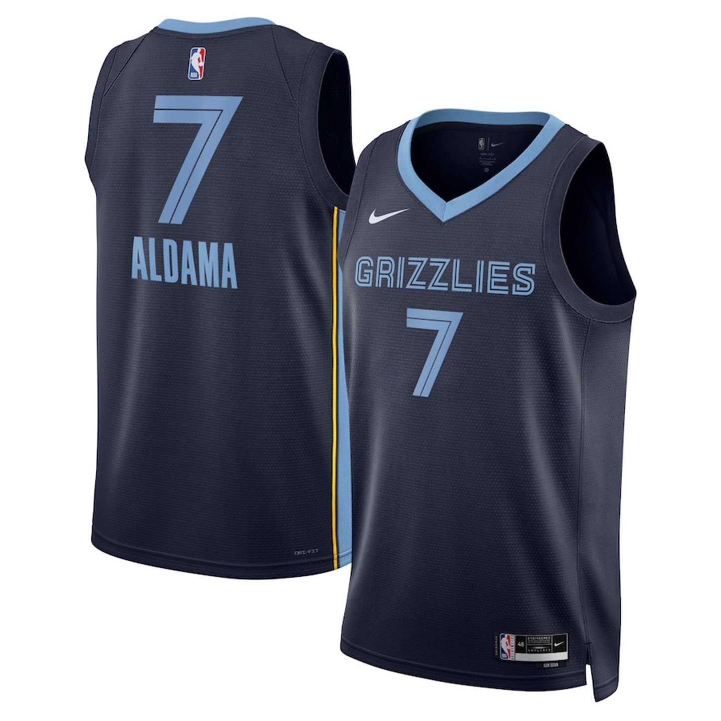 Santi Aldama Memphis Grizzlies 7 Jersey