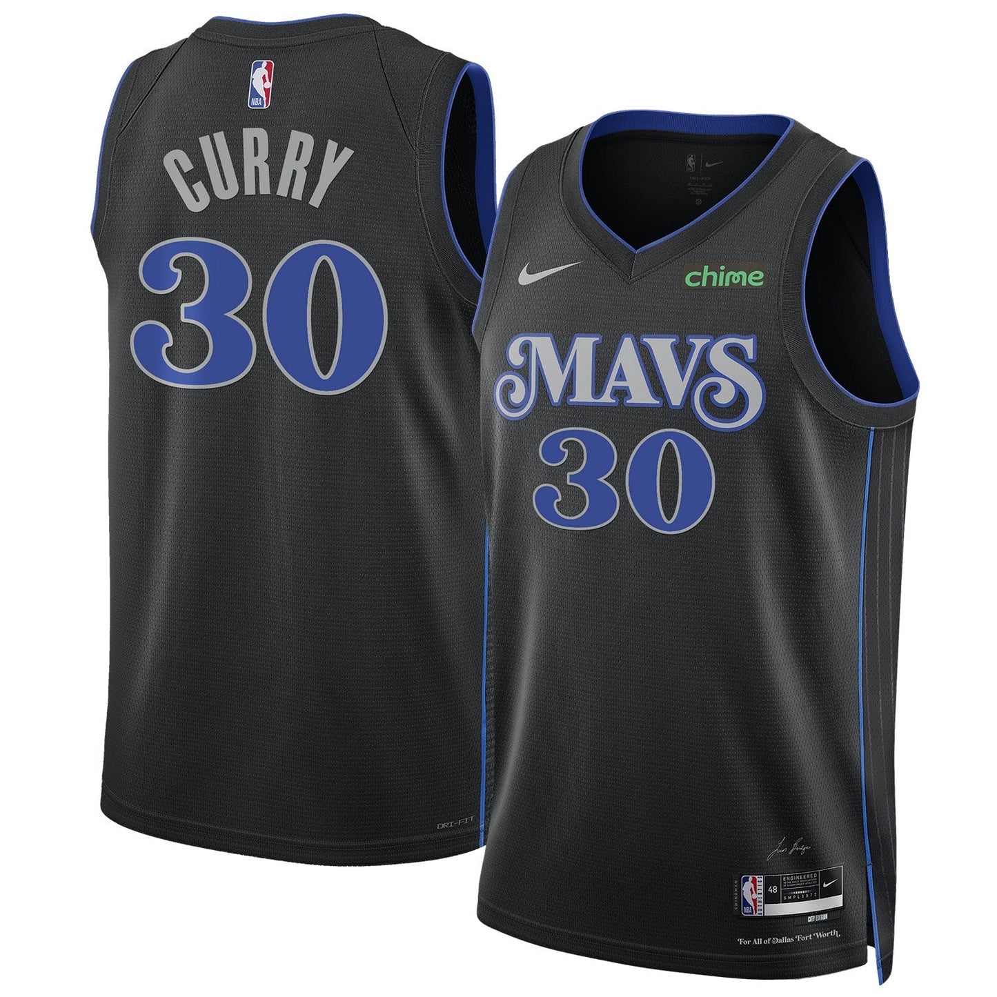 Basketball Seth Curry Dallas Mavericks 30 Jersey