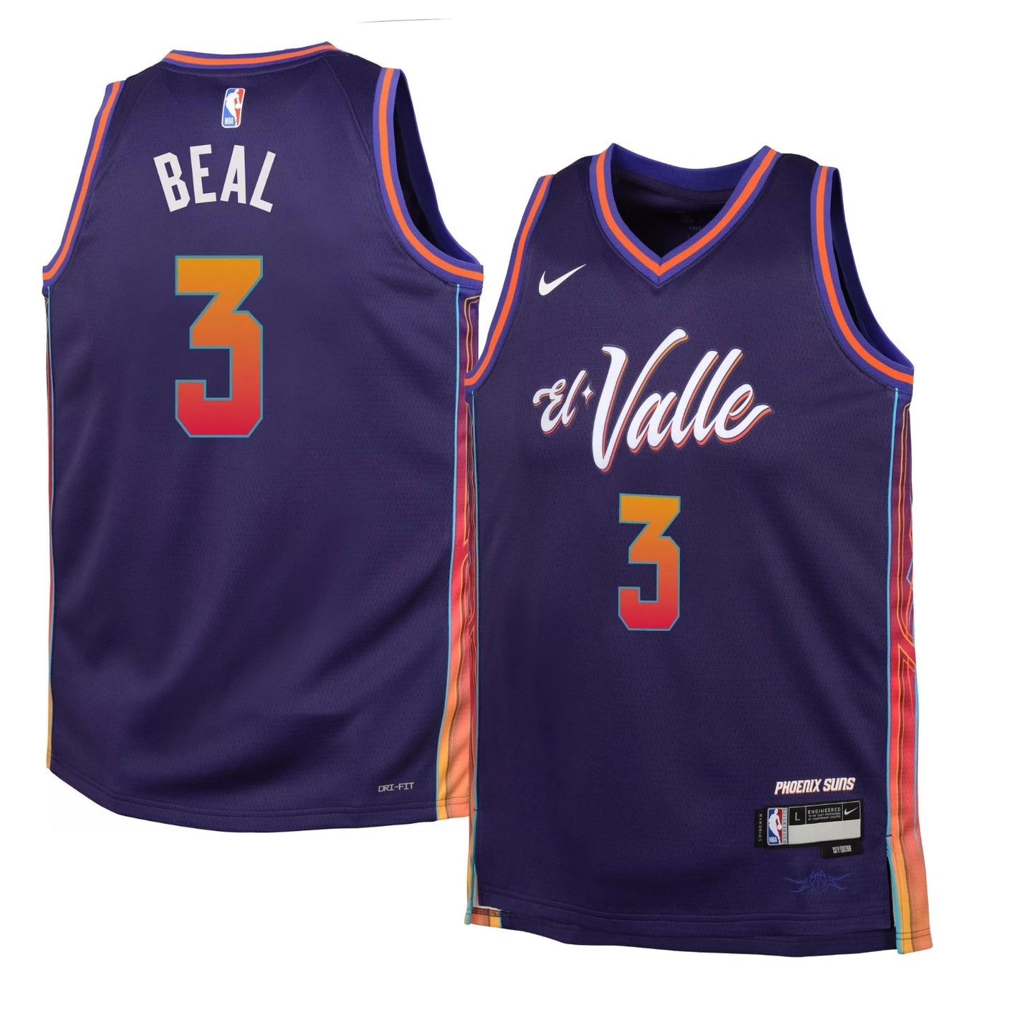 Basketball Bradley Beal Phoenix Suns 3 Jersey