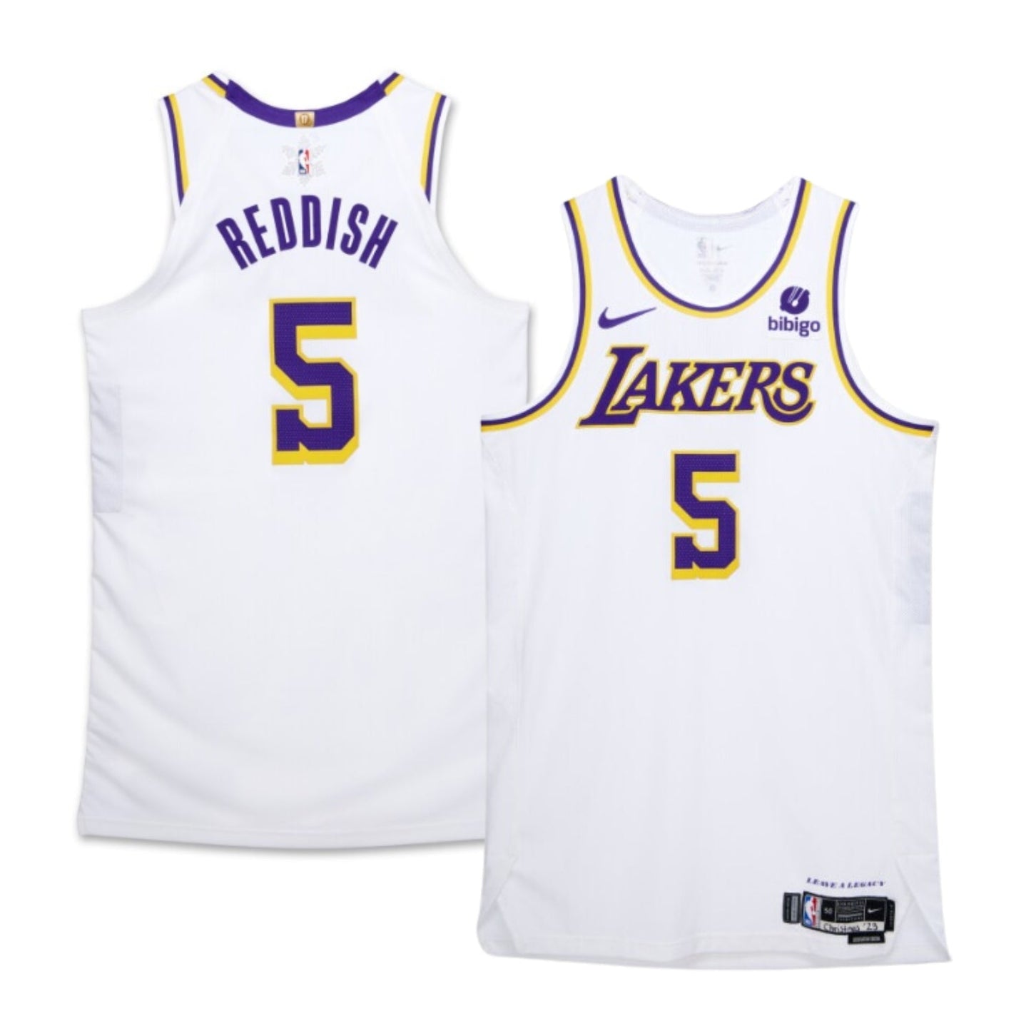 Basketball Cam Reddish Los Angeles Lakers 5 Jersey