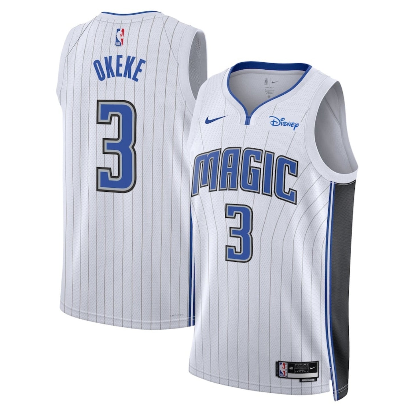 Basketball Chuma Okeke Orlando Magic 3 Jersey