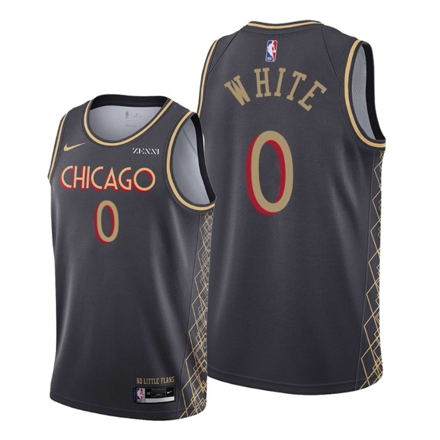 Basketball Coby White Chicago Bulls 0 Jersey