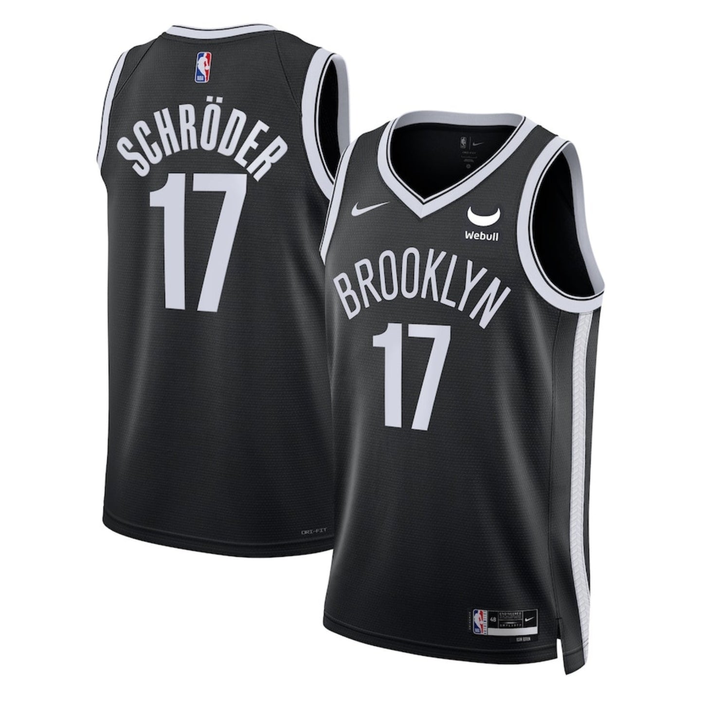 Dennis Schroder Brooklyn Nets 17 Jersey