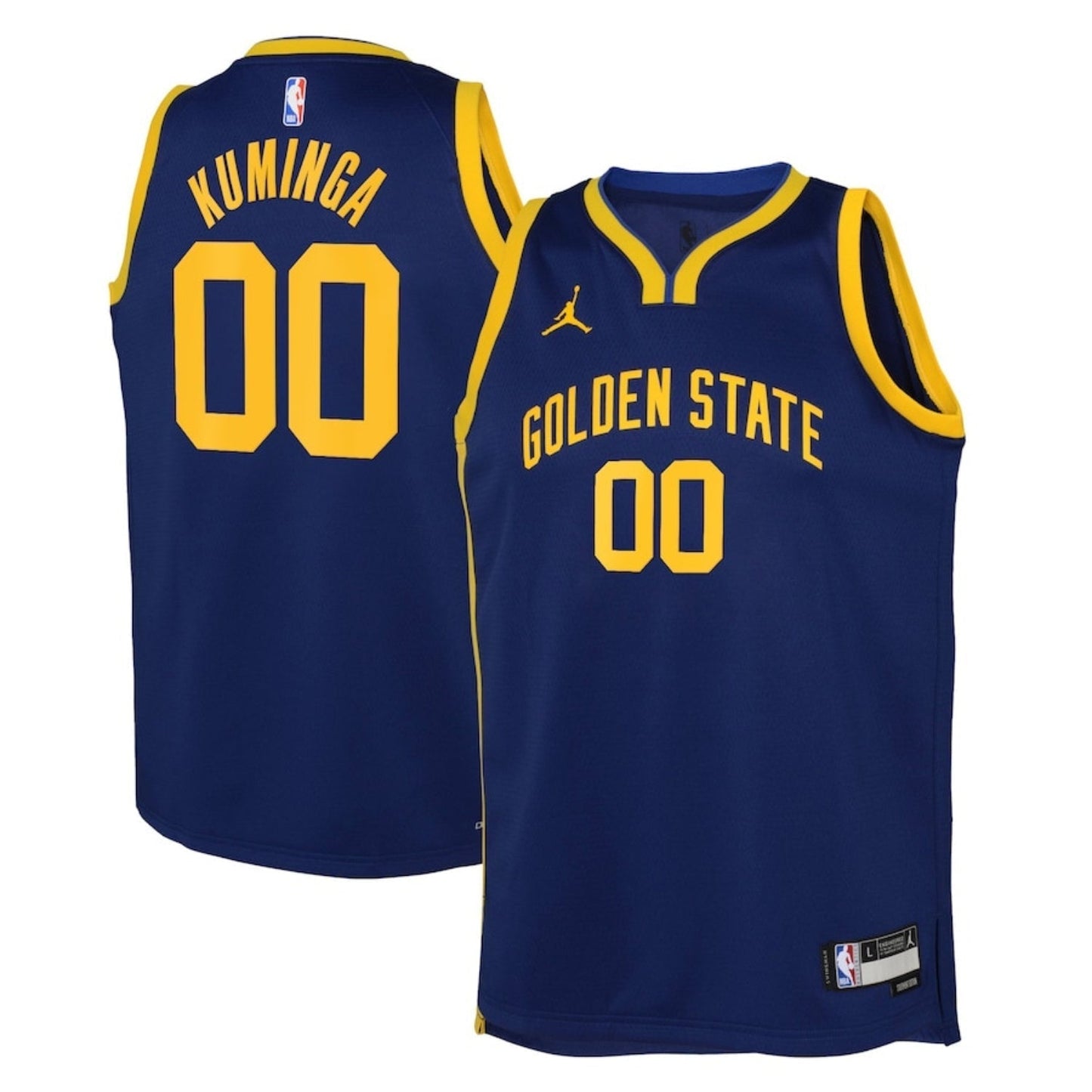 Jonathan Kuminga Golden State Warriors 00 Jersey