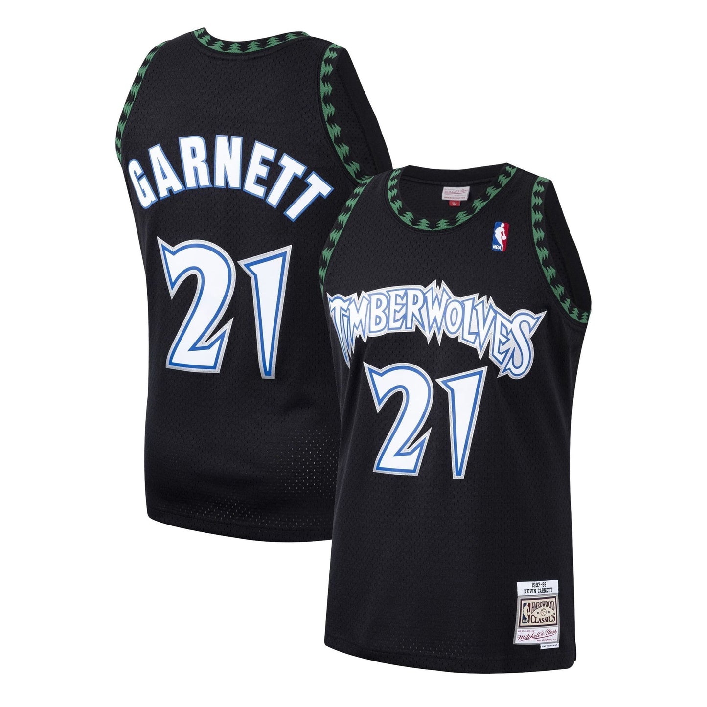 Kevin Garnett Minnesota Timberwolves 21 Retro Jersey