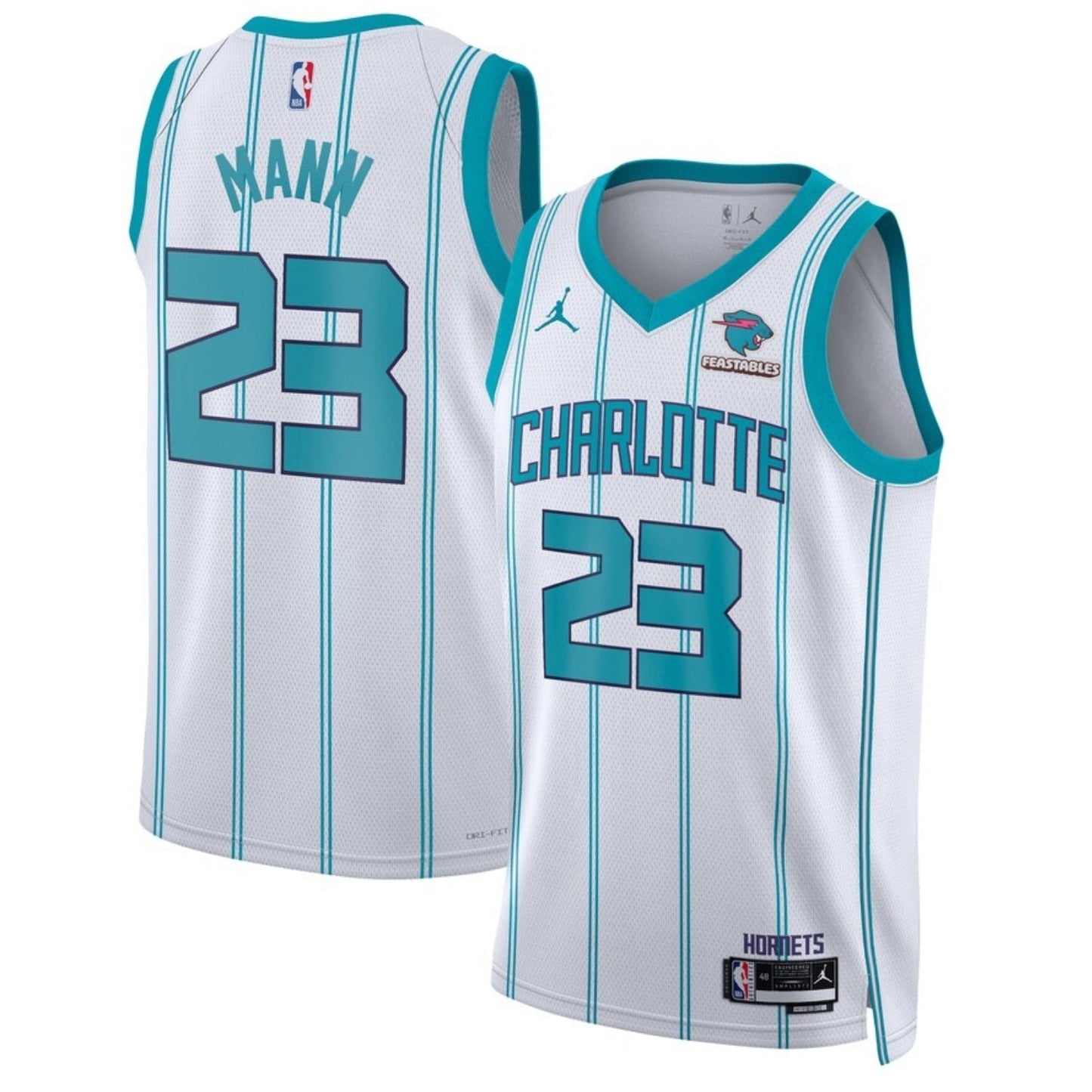Tre Mann Charlotte Hornets 23 Jersey