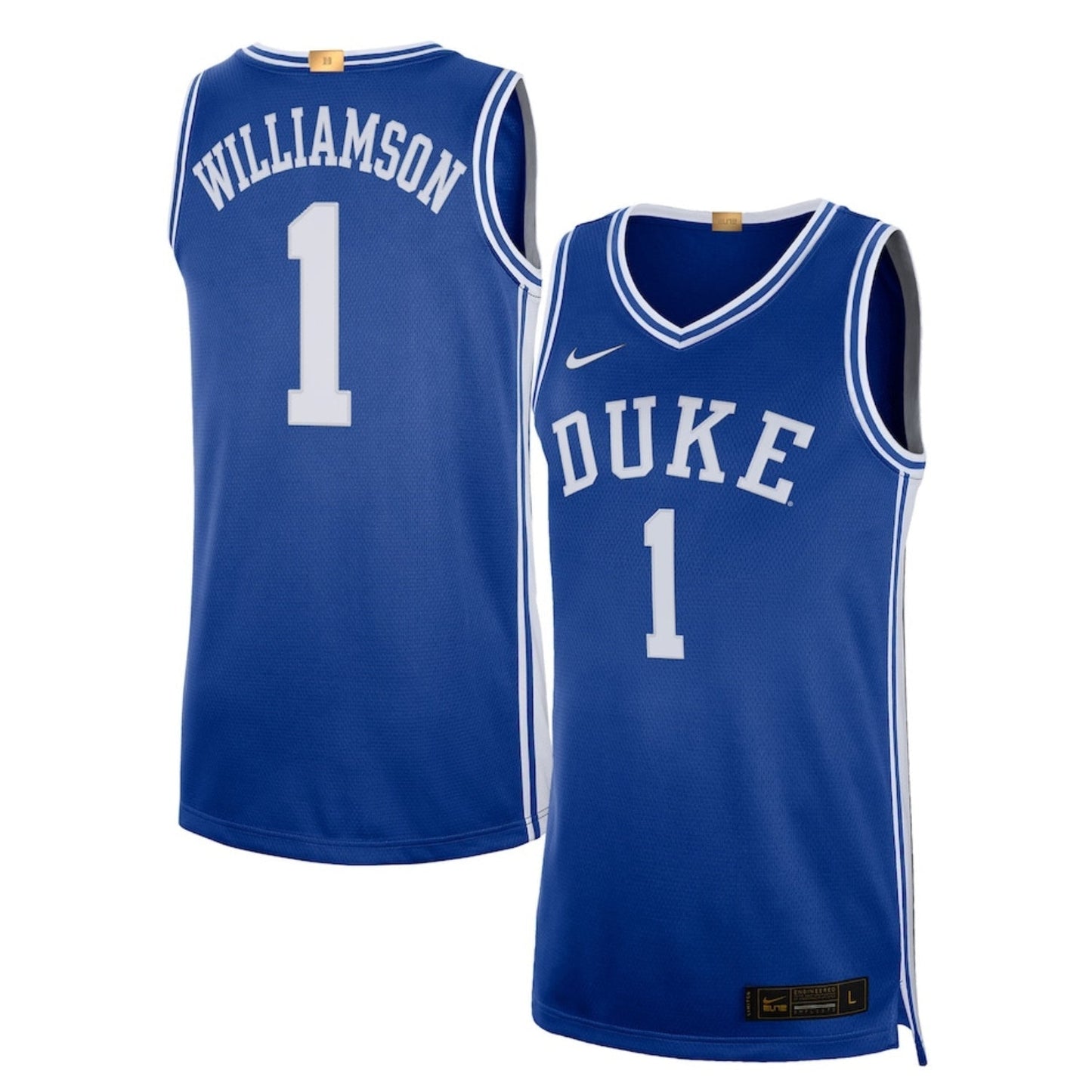 Basketball Zion Williamson Duke Blue Devils 1 Jersey