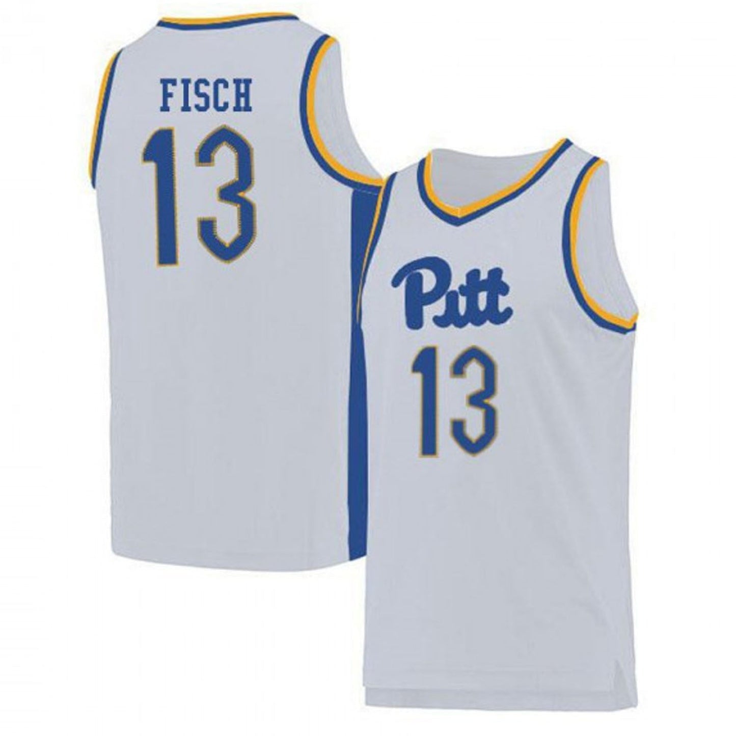 NCAAB Aidan Fisch Pittsburgh Panthers 13 Jersey