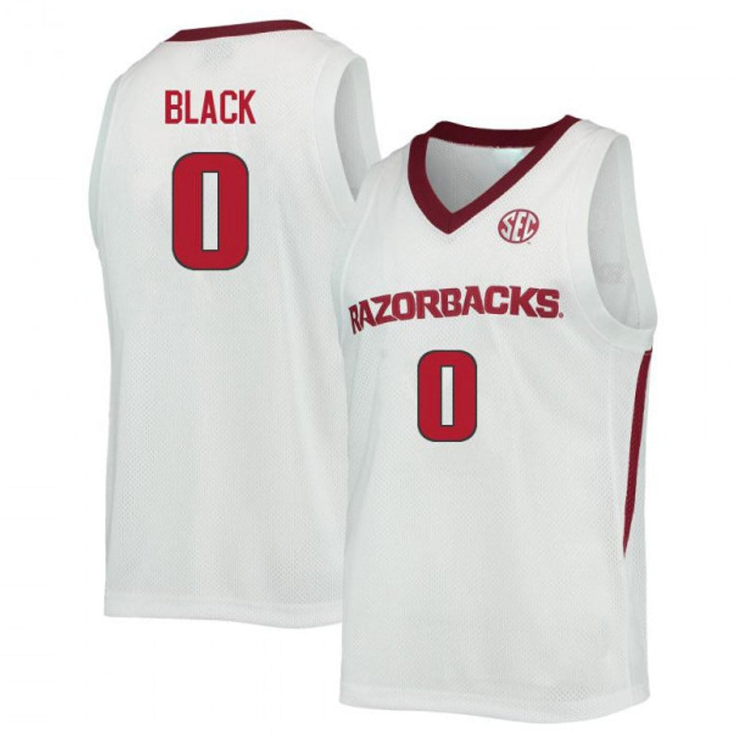 NCAAB Anthony Black Arkansas Razorbacks 0 Jersey