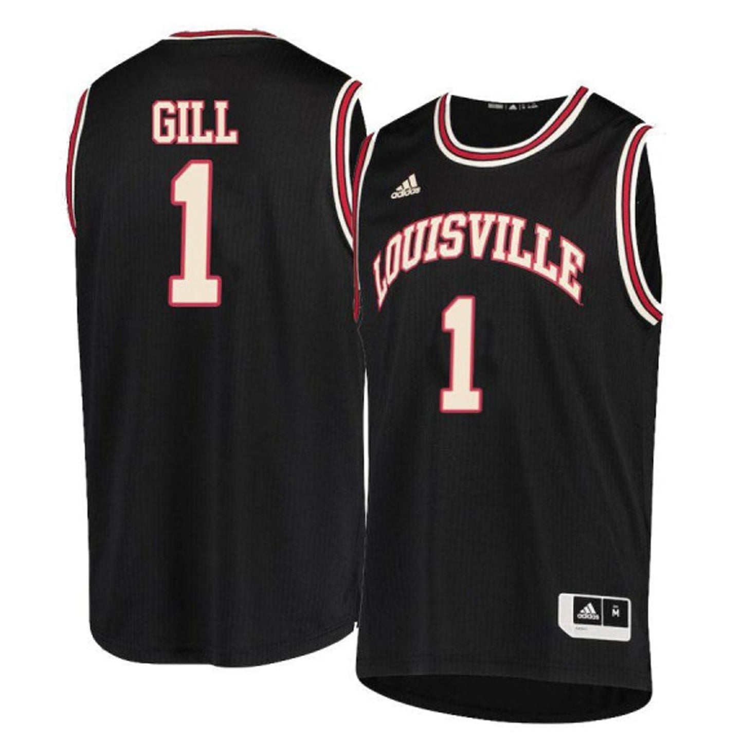 NCAAB Anton Gill Louisville Cardinals 1 Jersey