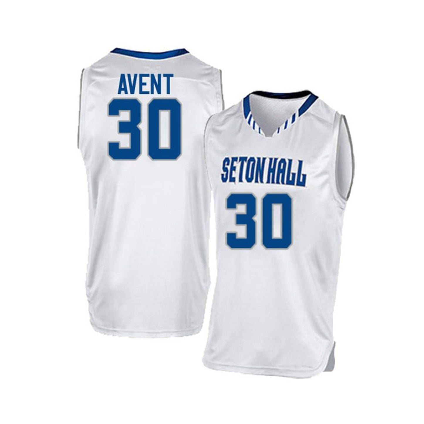 NCAAB Asiah Avent Seton Hall Pirates 30 Jersey