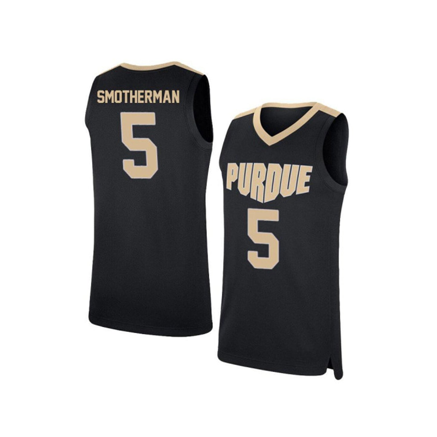NCAAB Basil Smotherman Purdue Boilermakers 5 Jersey