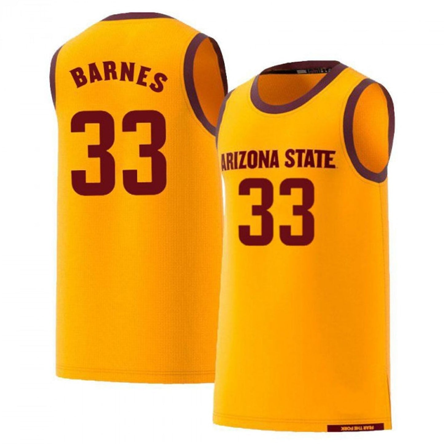 NCAAB Bo Barnes Arizona State Sun Devils 33 Jersey