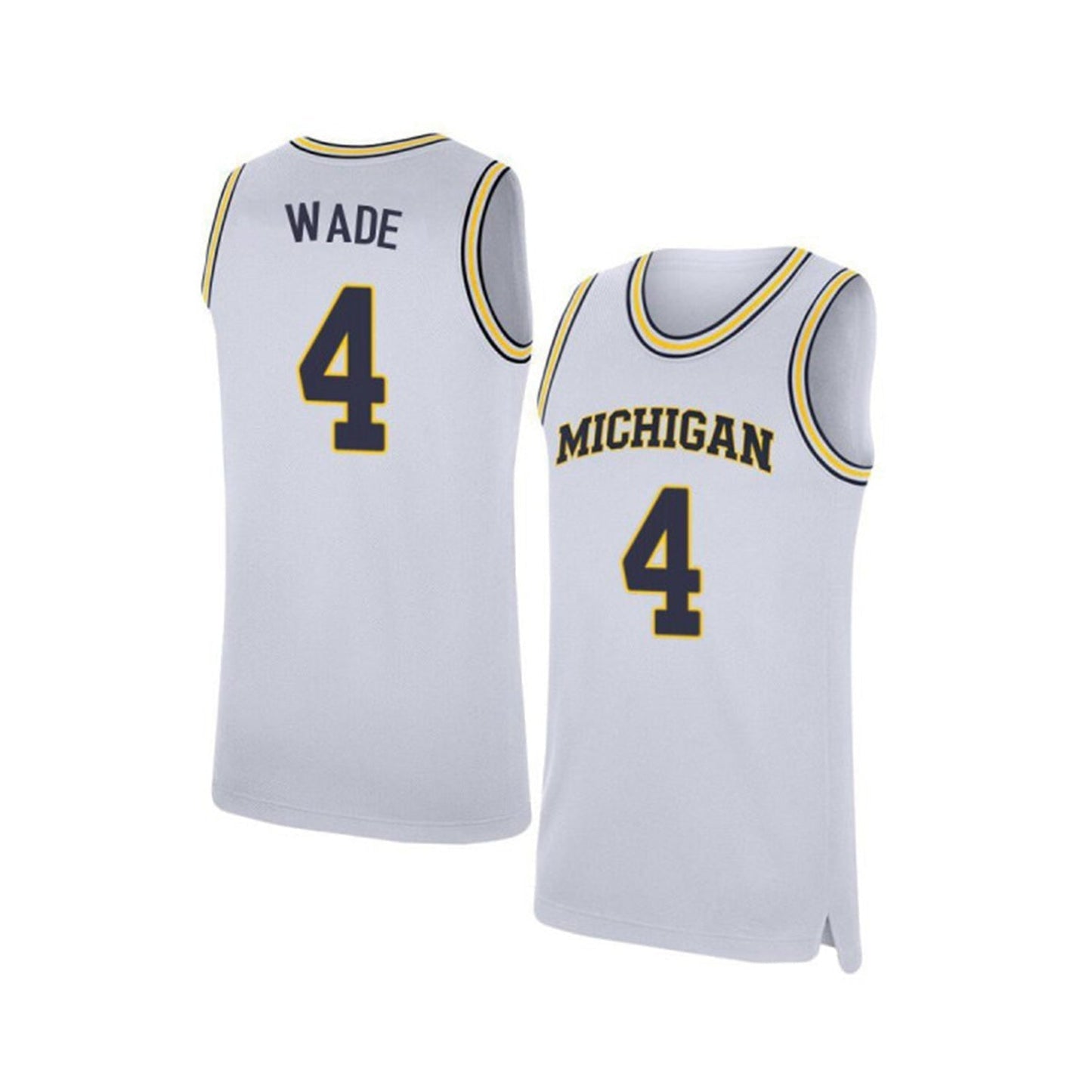 NCAAB Brandon Wade Michigan Wolverines 4 Jersey